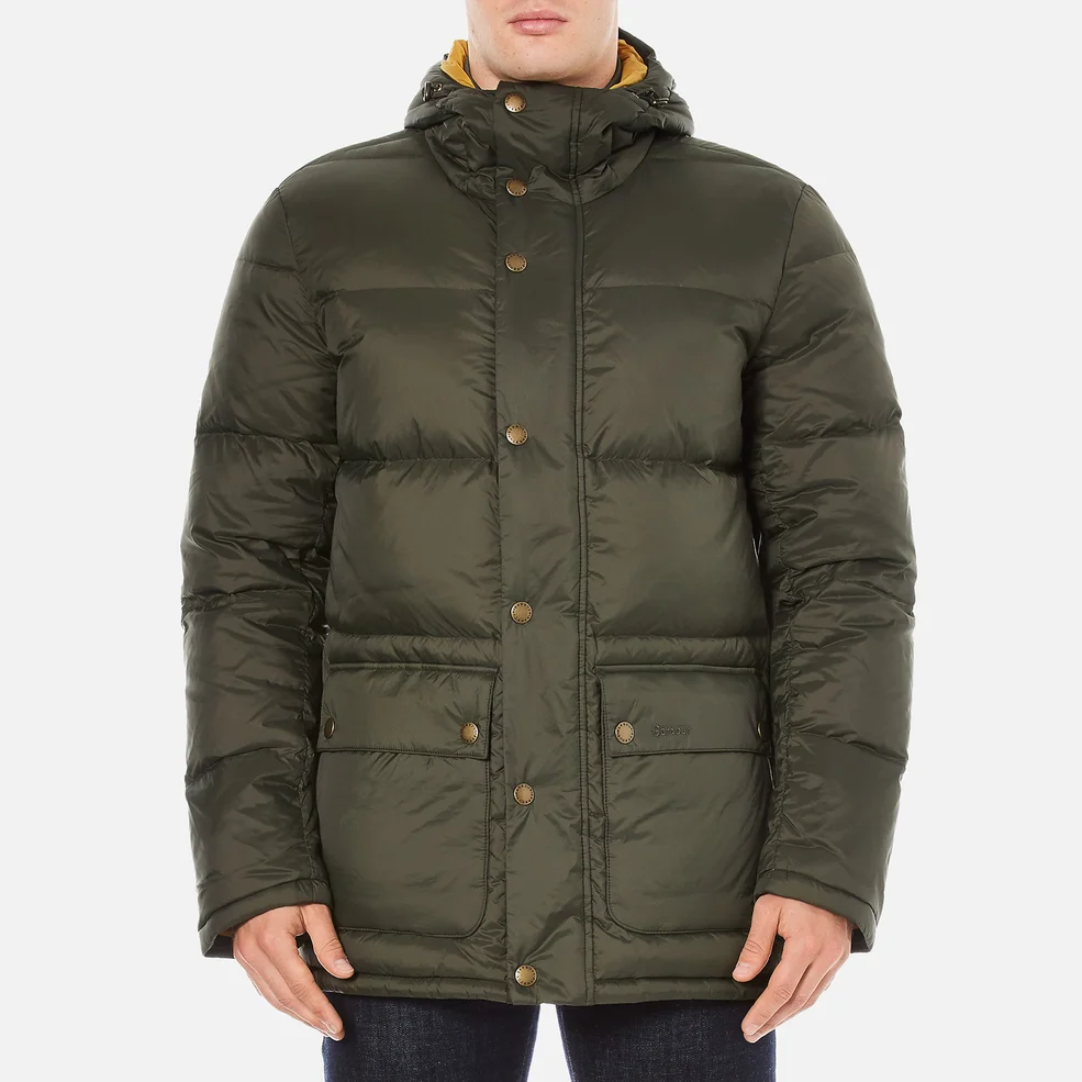Barbour Heritage Men's Whithorn Quilted Jacket - Sage Image 1