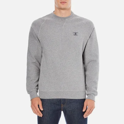 Barbour Heritage Men's Standards Sweatshirt - Grey Marl