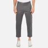 OBEY Clothing Men's Straggler Flooded Crop Trousers - Heather Grey - Image 1