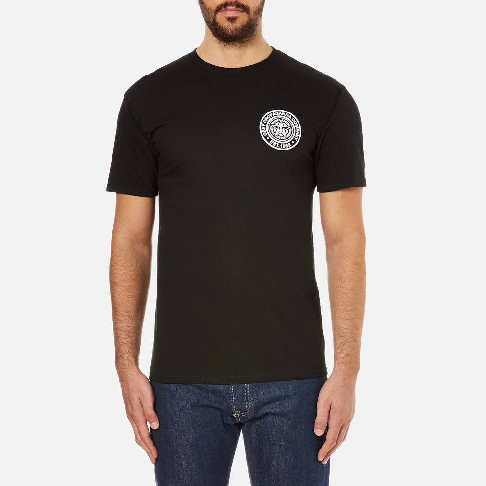 OBEY Clothing Men's Propaganda Company T-Shirt - Black Image 1