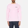 OBEY Clothing Men's Mother Earth Long Sleeve T-Shirt - Pink - Image 1