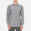 OBEY Clothing Men's Wiseman Herringbone Shirt - Navy Multi - Image 1