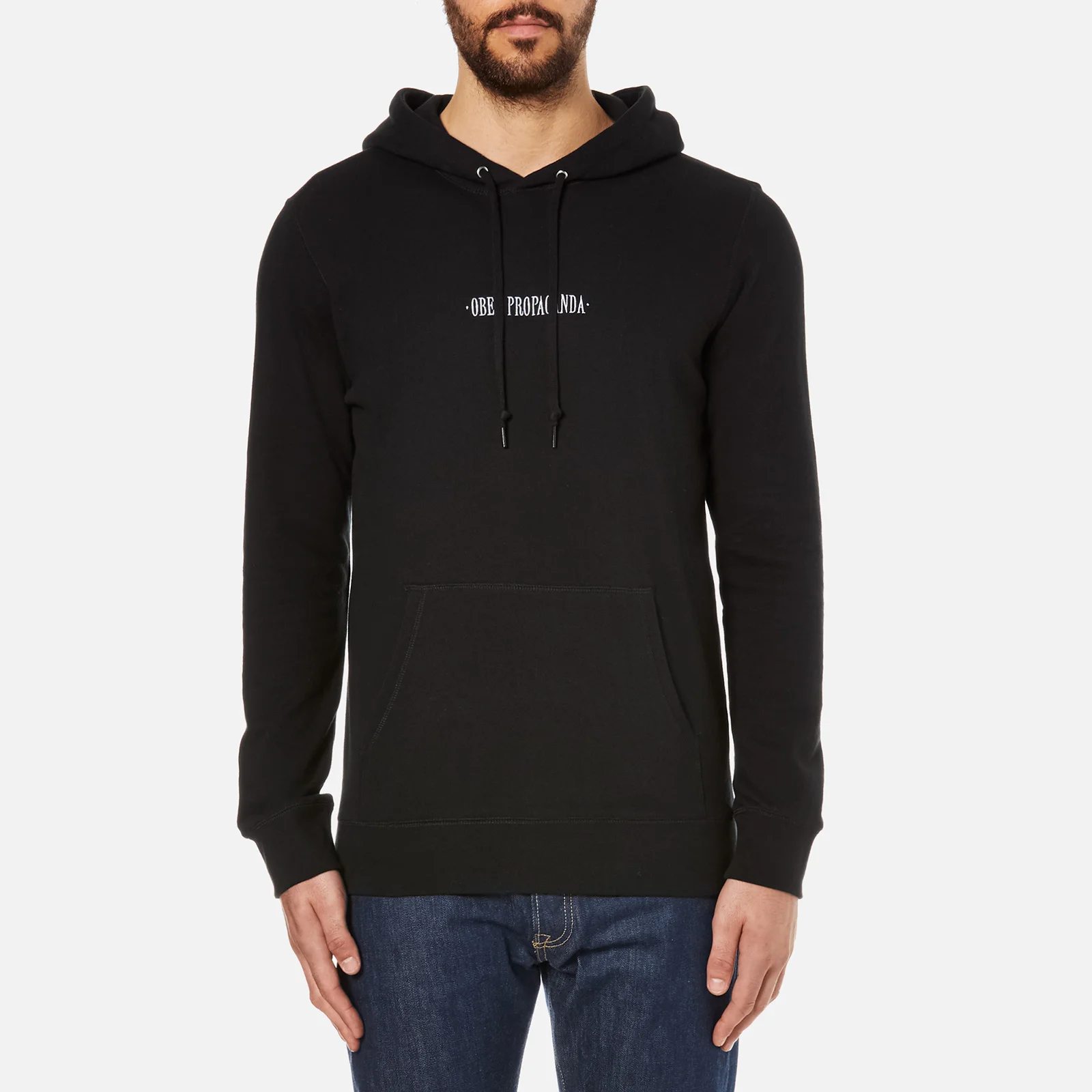 OBEY Clothing Men's New Times Hoody - Black Image 1
