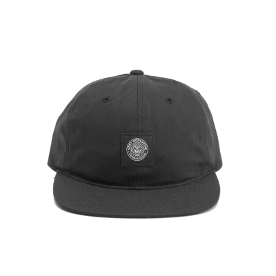 OBEY Clothing Men's Worldwide Seal 6 Panel Hat - Black