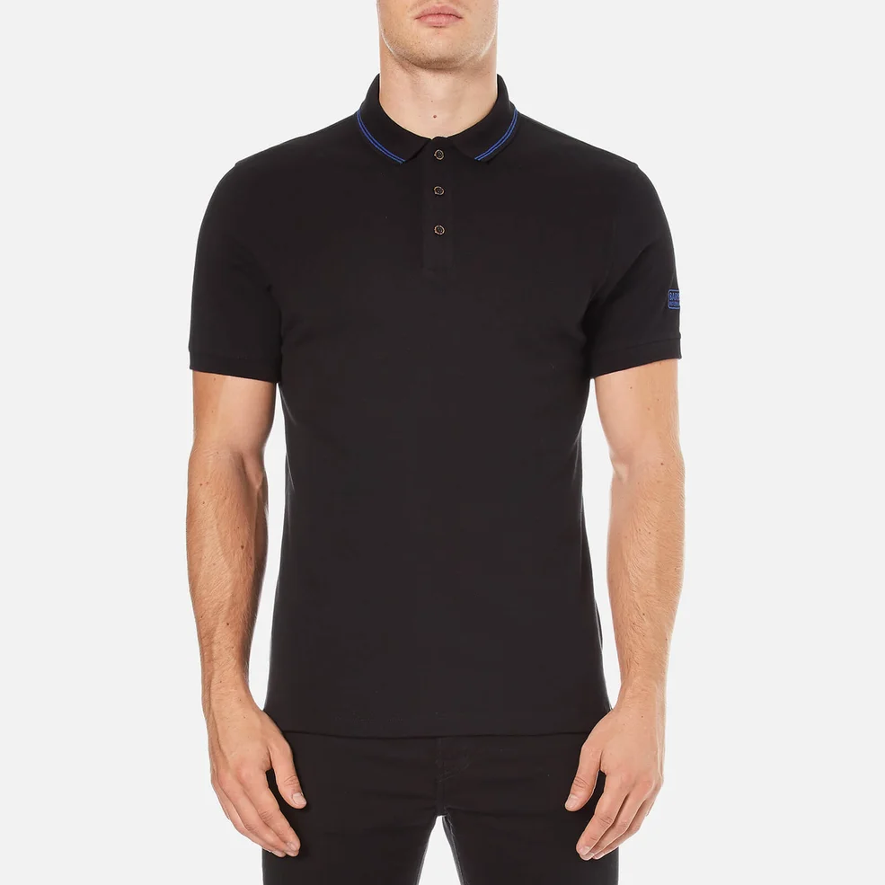 Barbour International Men's International Polo Shirt - Black Image 1