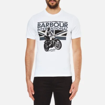Barbour International Men's Rider T-Shirt - White