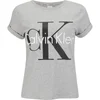 Calvin Klein Women's Logo Short Sleeve Crew Neck T-Shirt - Grey Heather - Image 1