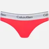 Calvin Klein Women's Modern Cotton Thong - Bright Nectar - Image 1