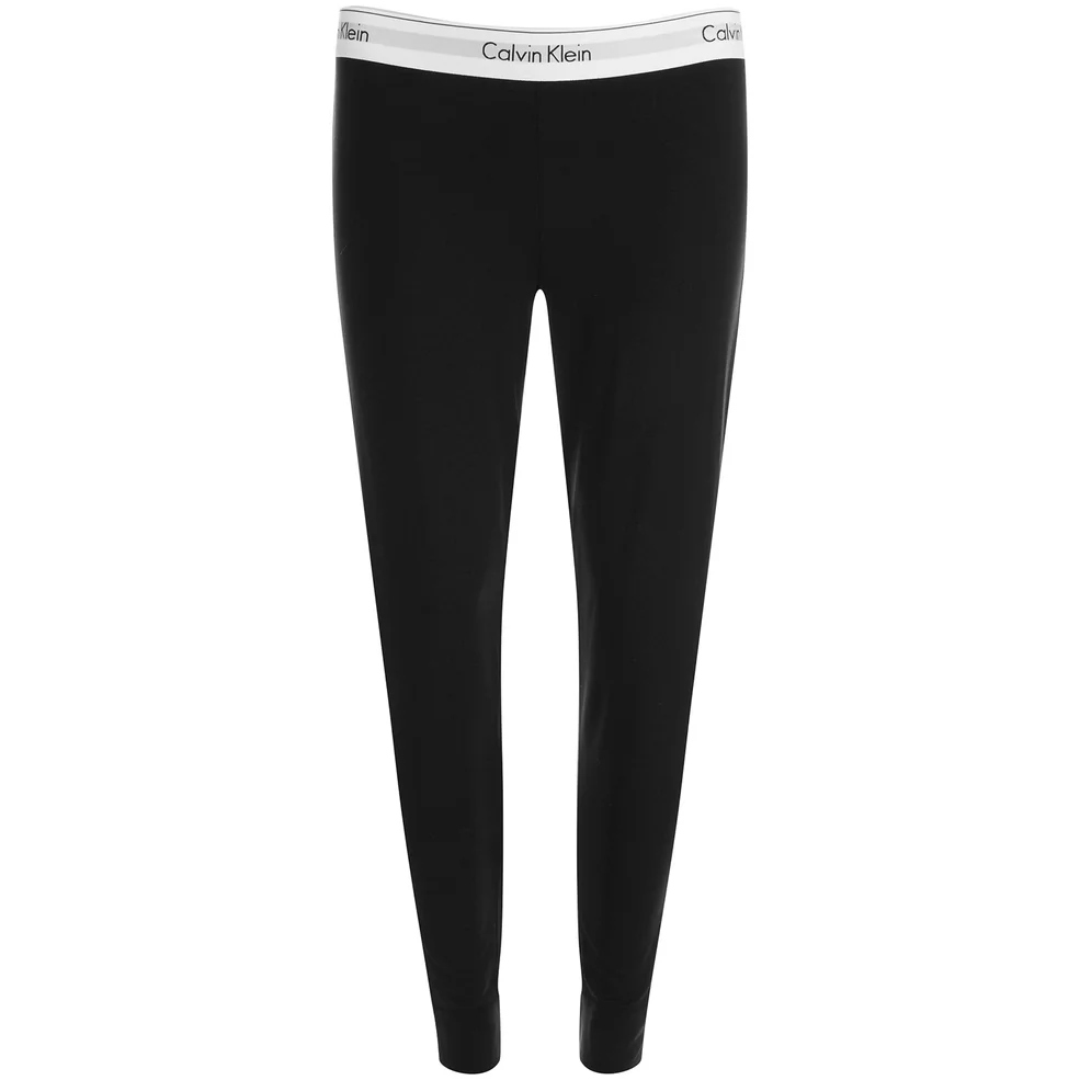 Calvin Klein Women's Modern Cotton Legging Pants - Black Image 1