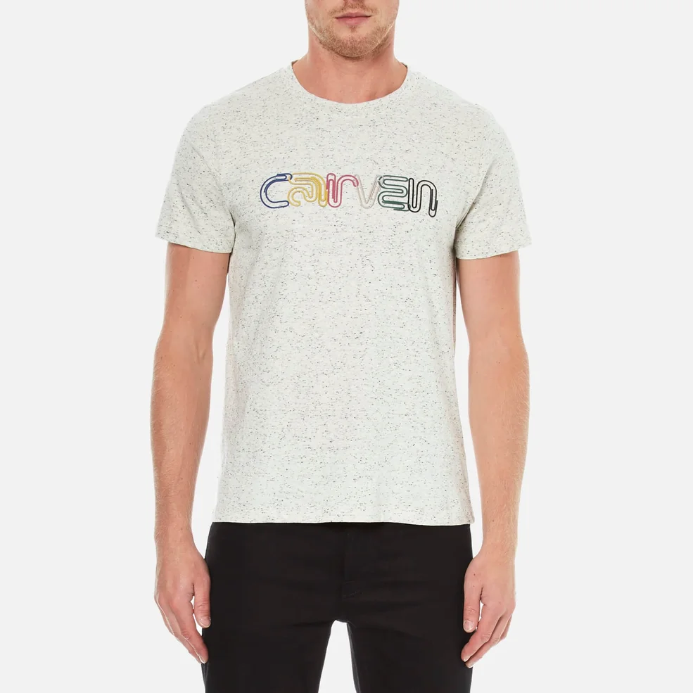 Carven Men's Printed T-Shirt - Ecru Image 1