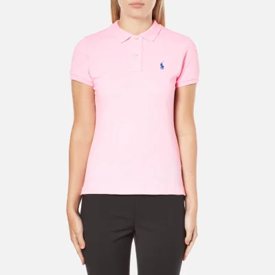 Polo Ralph Lauren Women's Skinny Fit Polo Shirt - Tailor Rose Pink