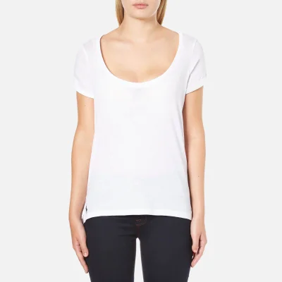 Polo Ralph Lauren Women's Scoop Neck T-Shirt - White