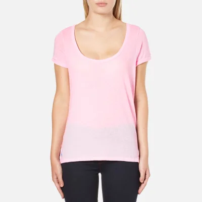 Polo Ralph Lauren Women's Scoop Neck T-Shirt - Pink Tailor Rose