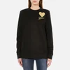 Love Moschino Women's Sequin Heart Sweatshirt - Black - Image 1