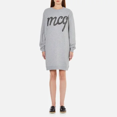 McQ Alexander McQueen Women's Classic Sweater Dress - Grey Melange