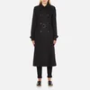McQ Alexander McQueen Women's Slim Trench Coat - Black - Image 1