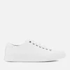 Polo Ralph Lauren Men's Jermain Leather Cupsole Trainers - White - Image 1