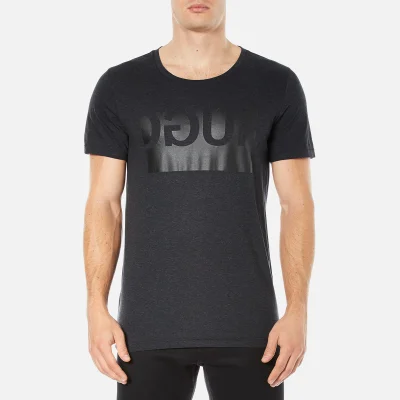HUGO Men's Doguh Logo Crew Neck T-Shirt - Charcoal