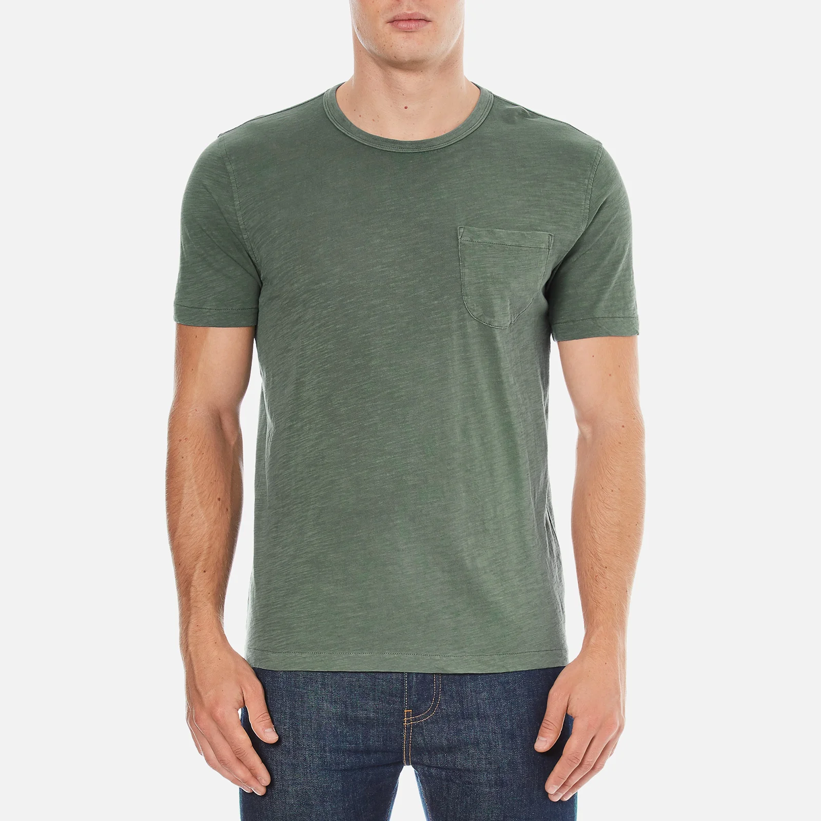 YMC Men's Wild Ones T-Shirt - Green Image 1