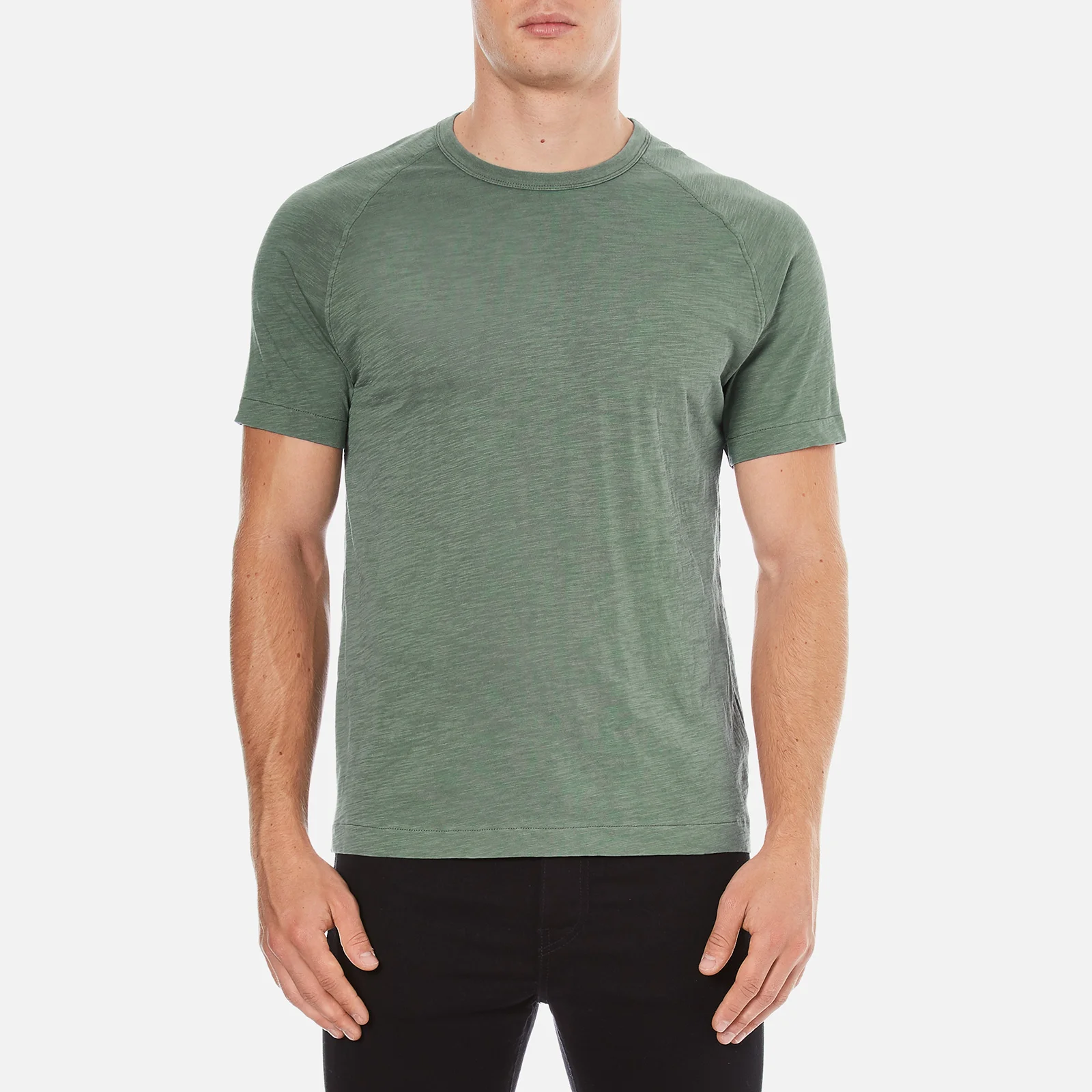 YMC Men's Television T-Shirt - Green Image 1