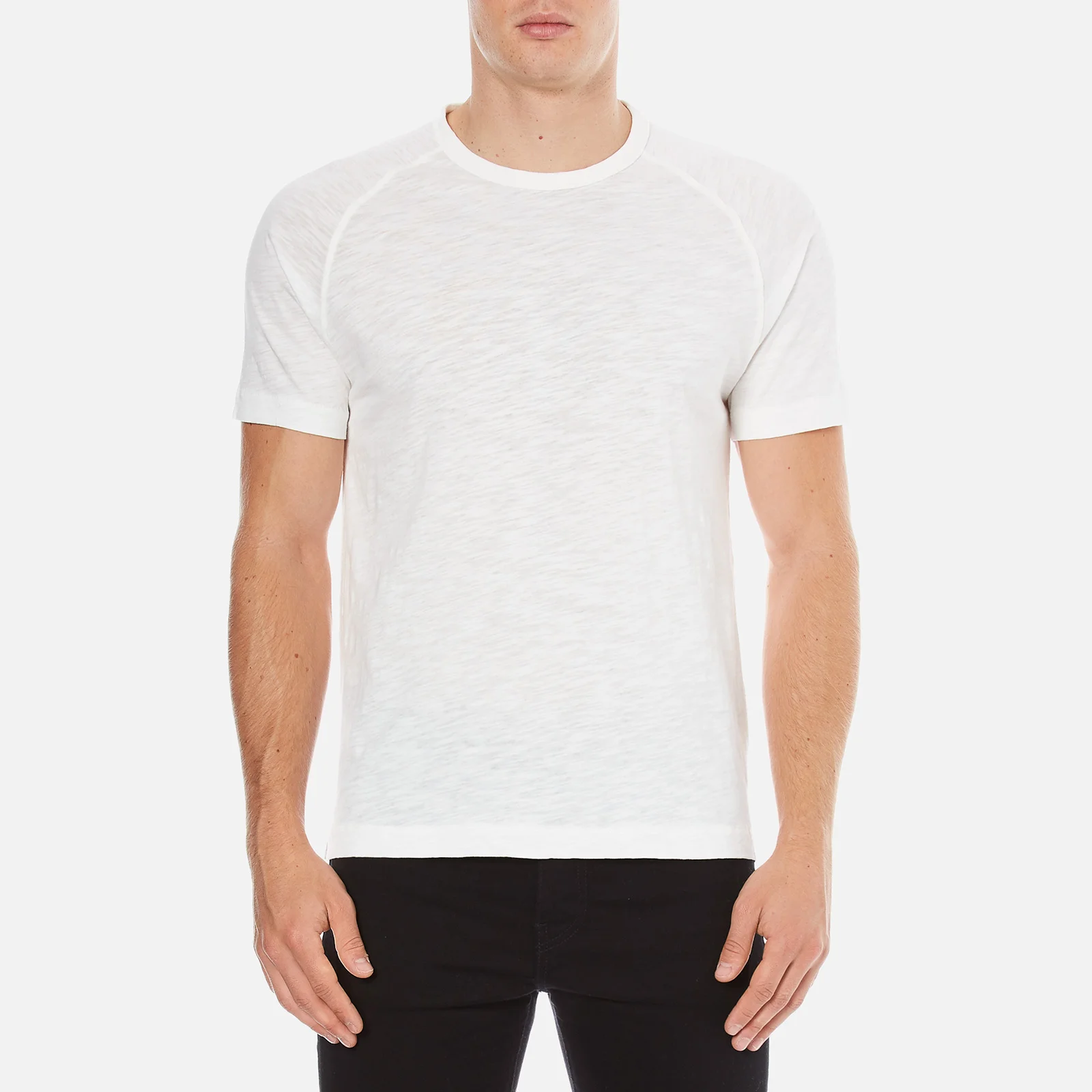 YMC Men's Television T-Shirt - White Image 1