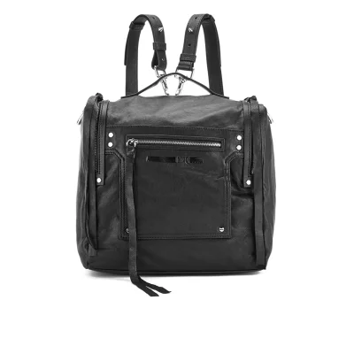 McQ Alexander McQueen Women's Convertible Box Backpack - Black