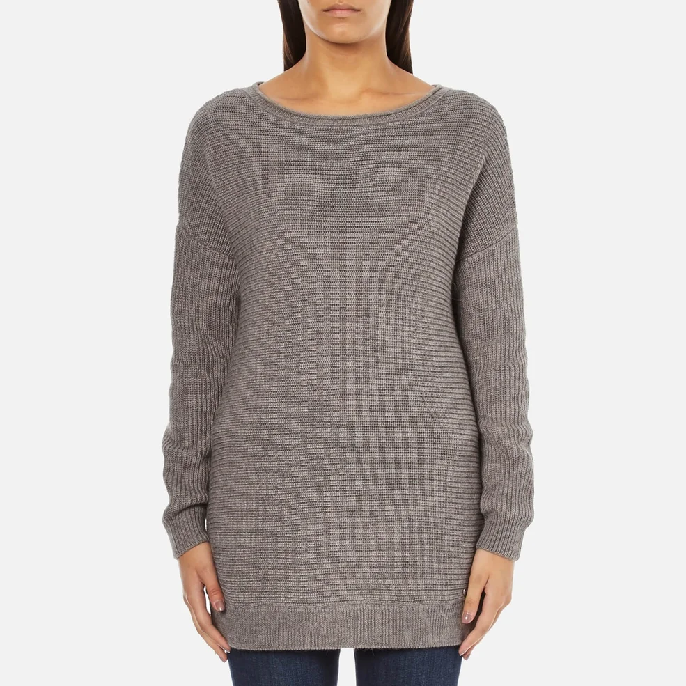Barbour International Women's Tappet Knitted Jumper - Taupe Image 1