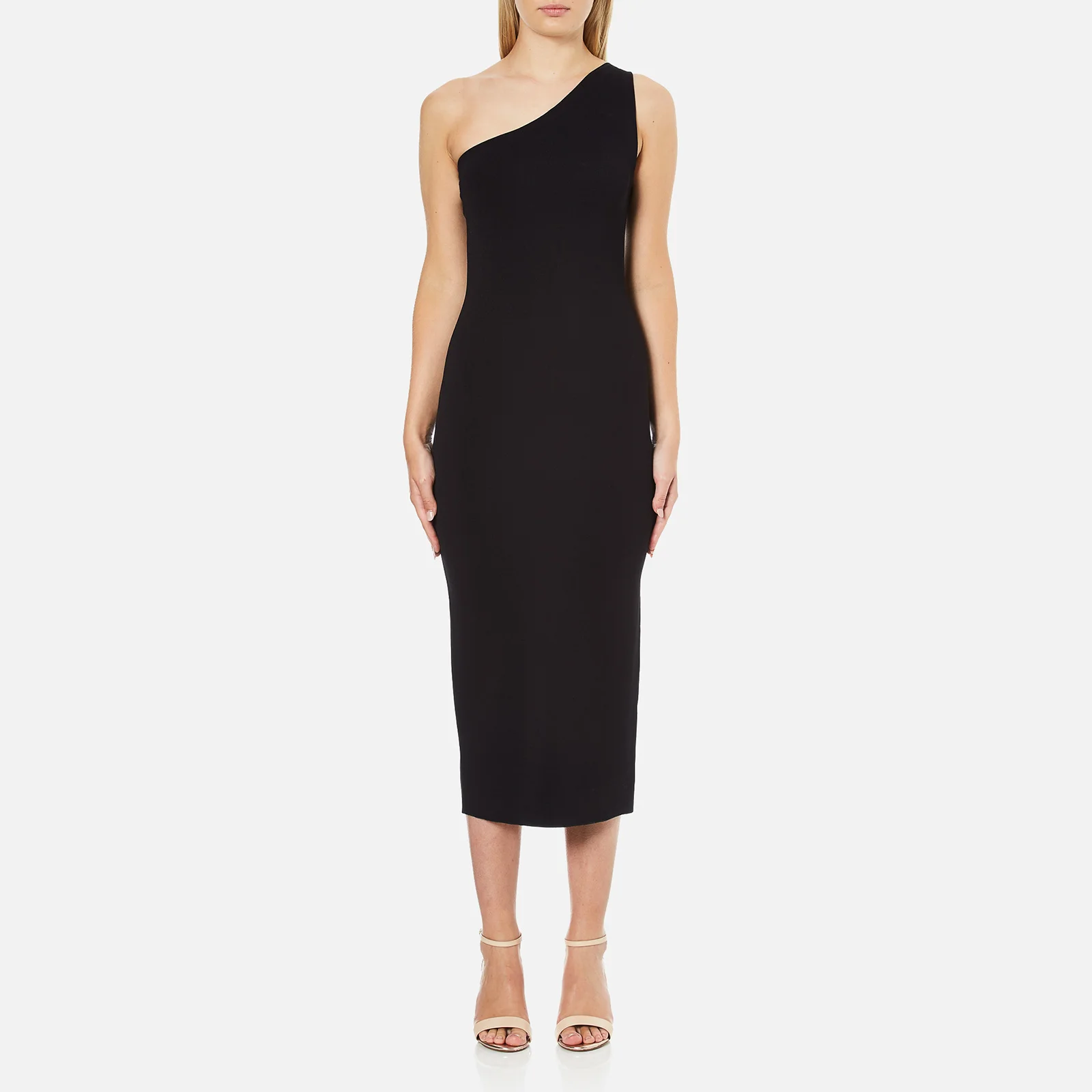 Theory Women's Yuleena Lustrate Midi Dress - Black Image 1