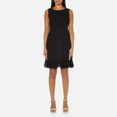 Theory Women's Torylevina Lustrate Mini Dress - Black
