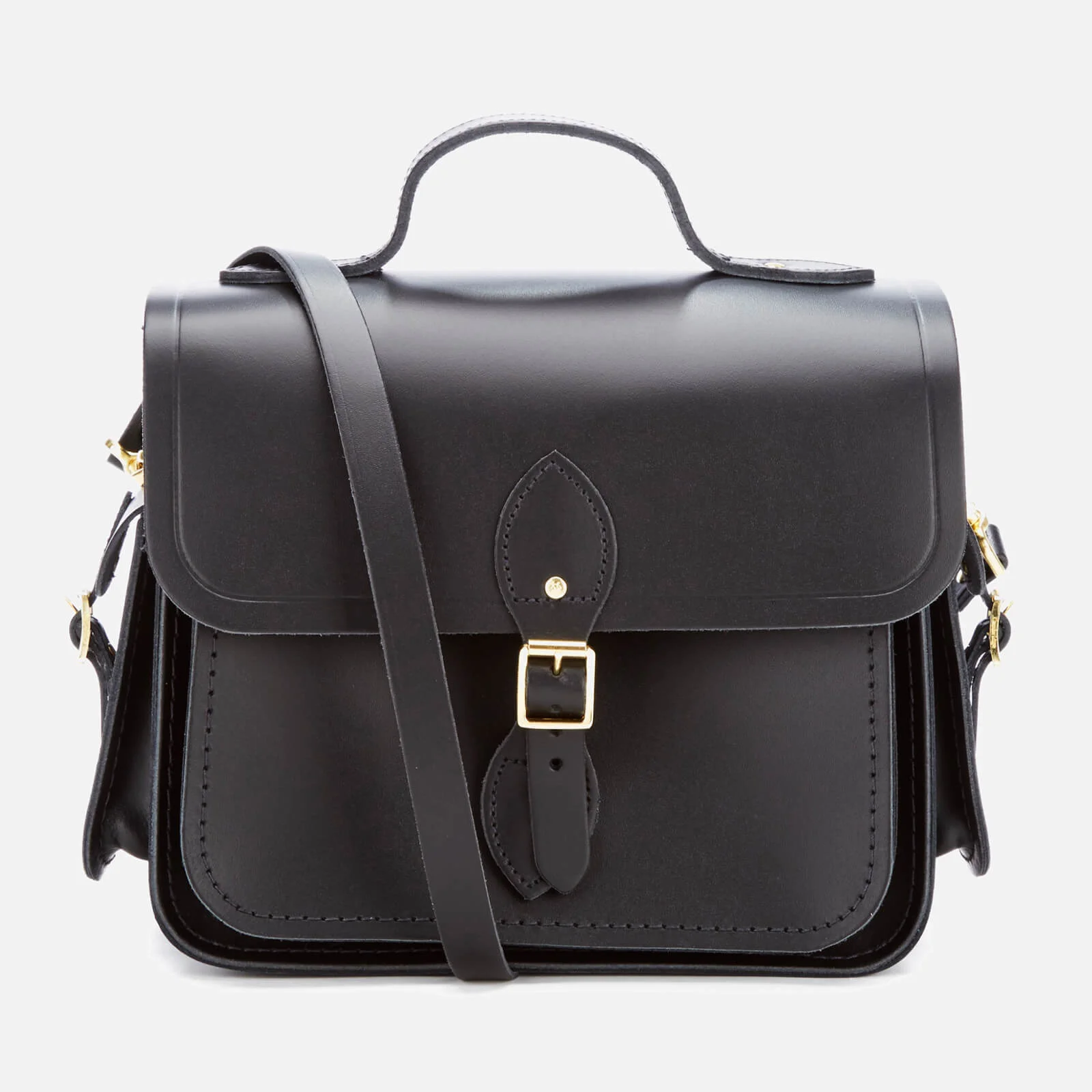The Cambridge Satchel Company Women's Large Traveller Bag with Side Pockets - Black Image 1