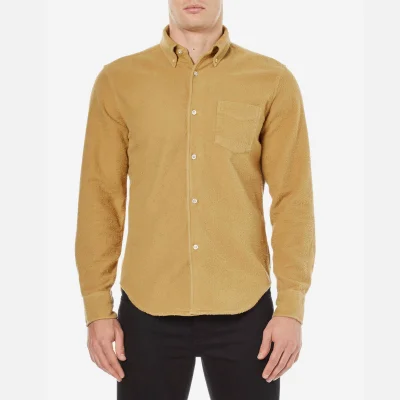 Our Legacy Men's 1950's Yolk Peeled Flannel Shirt - Yellow