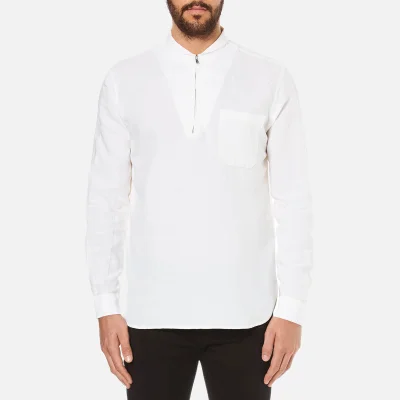 Our Legacy Men's Shawl Zip Shirt - White