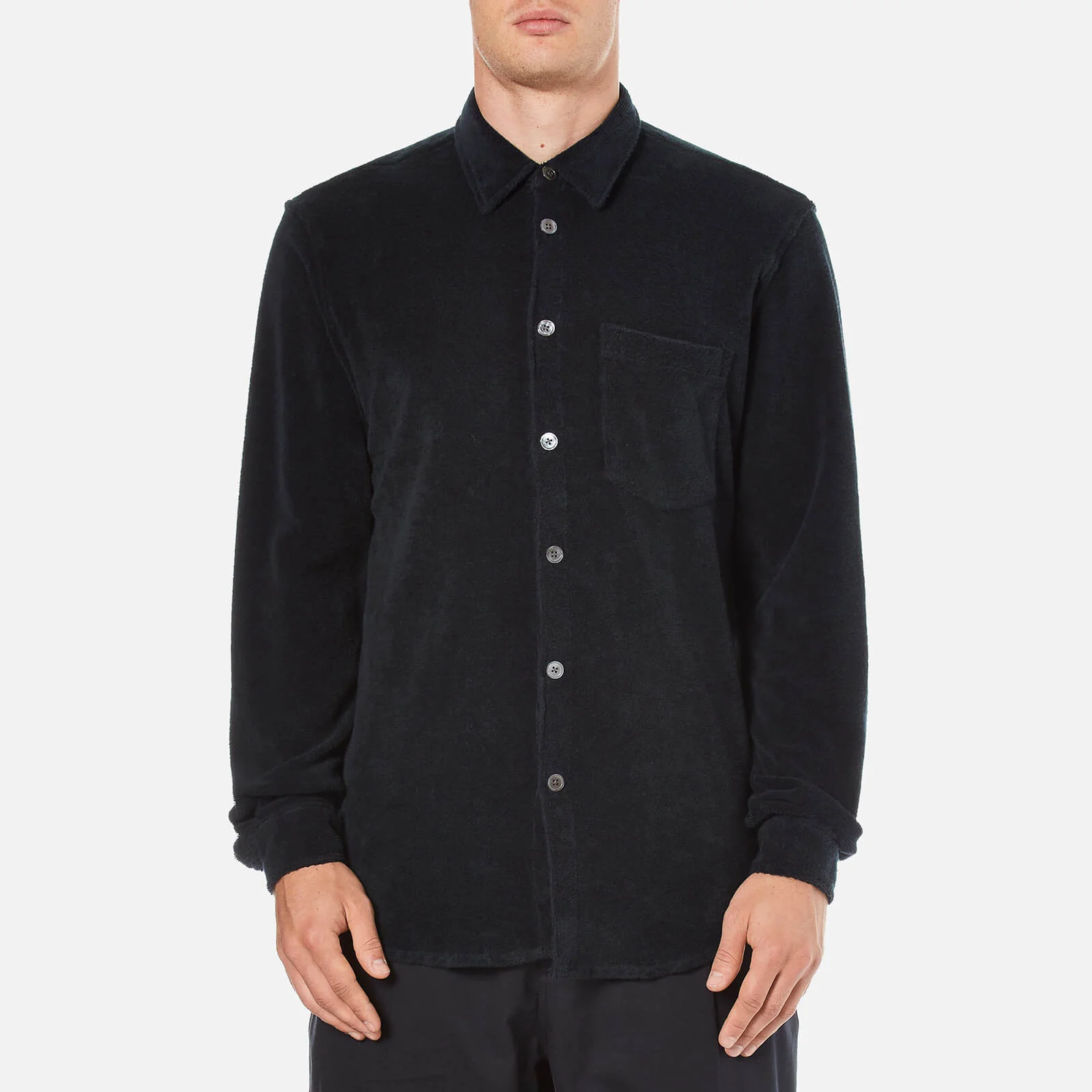 Our Legacy Men's Terry Shirt - Navy Image 1