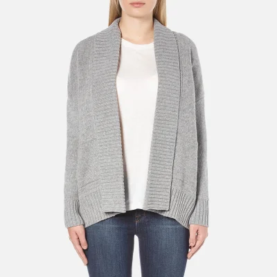 Barbour Women's Avalanche Oversized Cardigan - Grey Marl