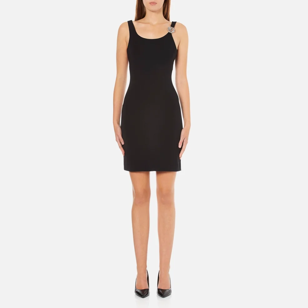 Versus Versace Women's Jersey Sleeveless Dress - Black Image 1