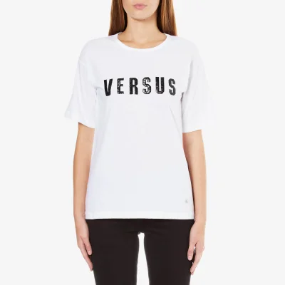 Versus Versace Women's Oversized Versus T-Shirt - White