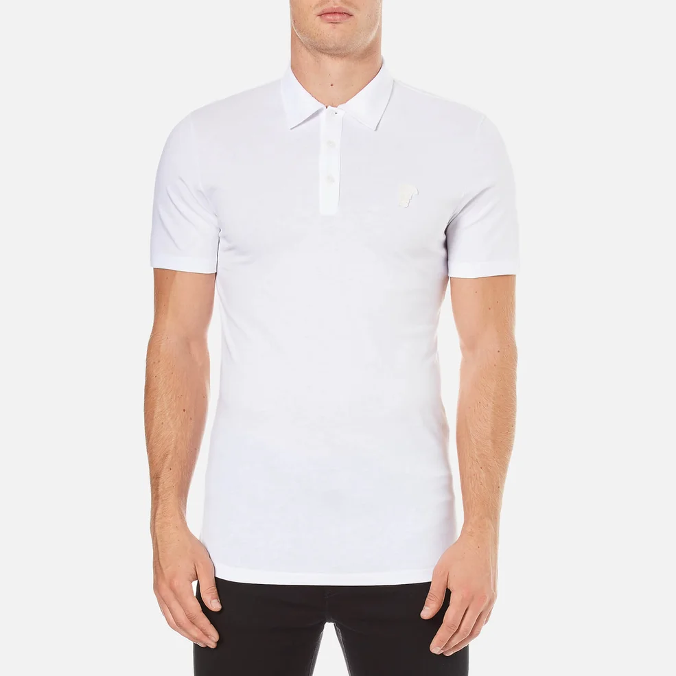 Versace Collection Men's Polo Shirt - White Image 1