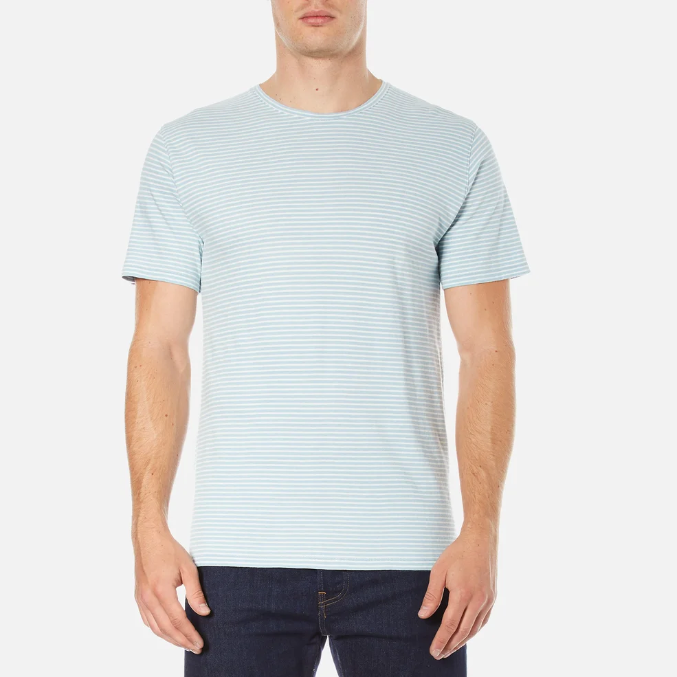 A.P.C. Men's Classic T-Shirt - Bleu Image 1