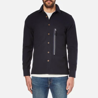A Kind of Guise Men's Maschad Shirt Jacket - Dark Navy