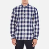 Penfield Men's Pearson Check Shirt - Navy - Image 1