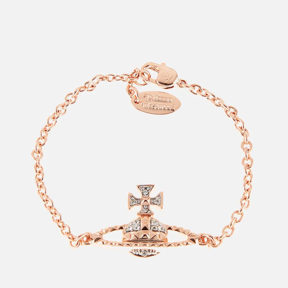 Vivienne Westwood Jewellery Women's Mayfair Bas Relief Bracelet - Crystal Image 1