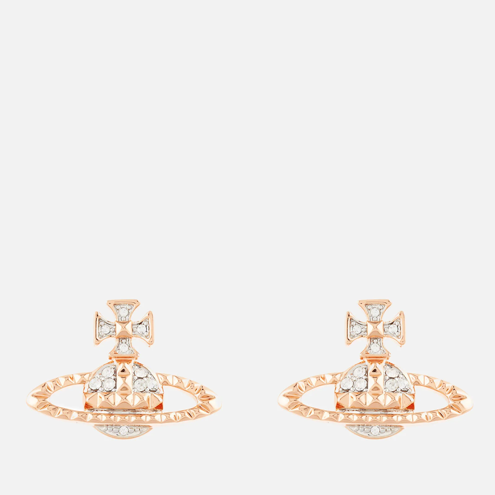 Vivienne Westwood Jewellery Women's Mayfair Bas Relief Earrings - Crystal Image 1