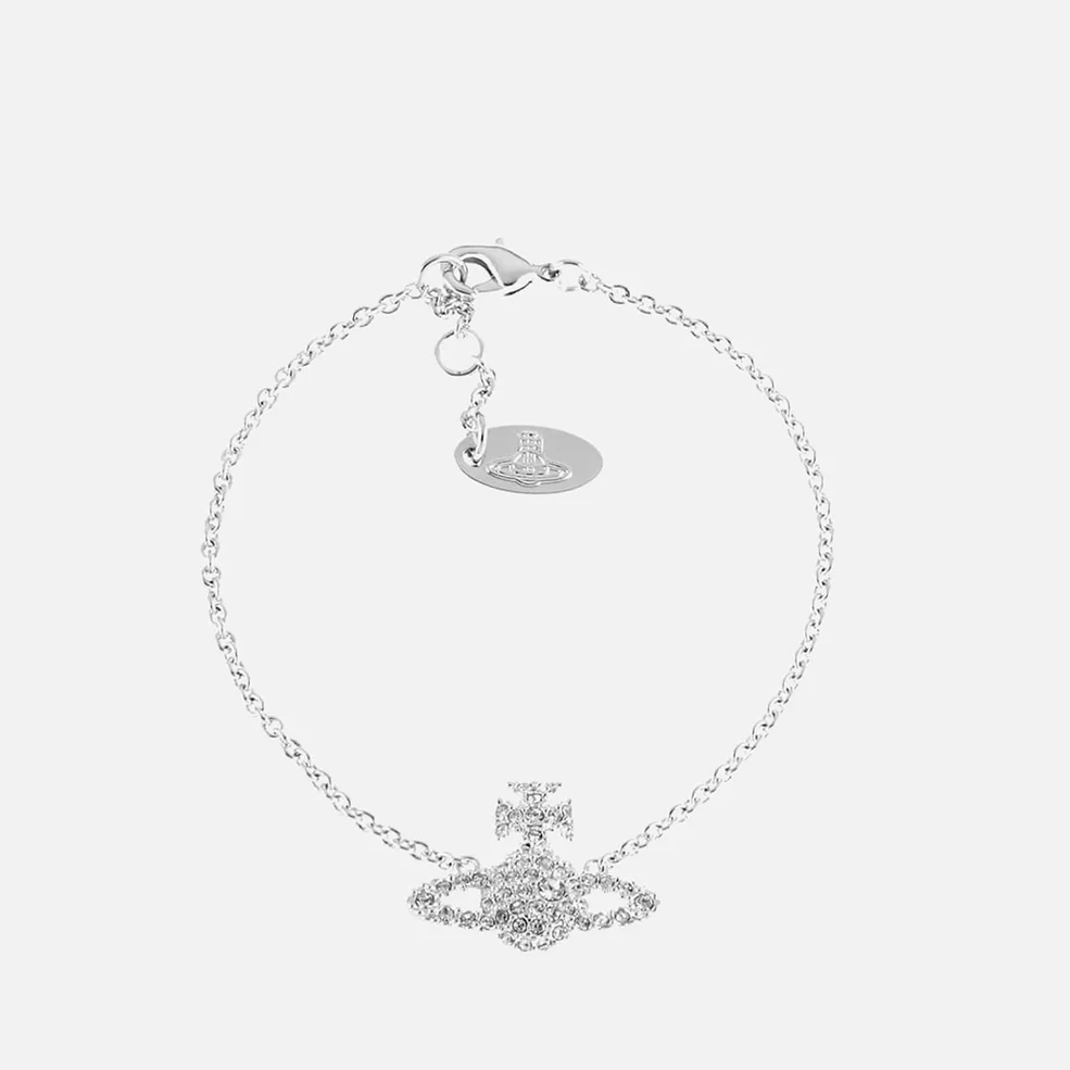 Vivienne Westwood Jewellery Women's Grace Bas Relief Bracelet - Crystal Image 1