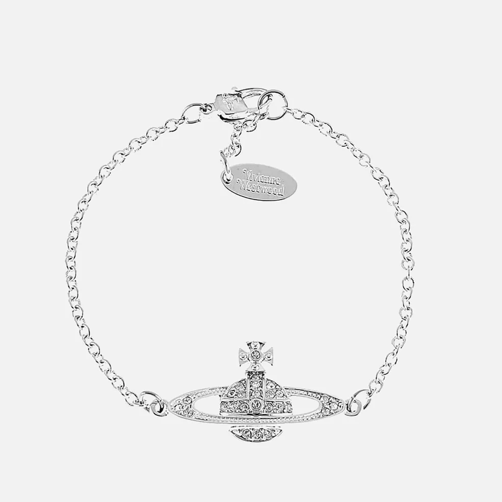 Vivienne Westwood Jewellery Women's Mini Bas Relief Bracelet - Silver Image 1