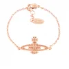 Vivienne Westwood Jewellery Women's Mini Bas Relief Bracelet - Silk Crystals - Image 1