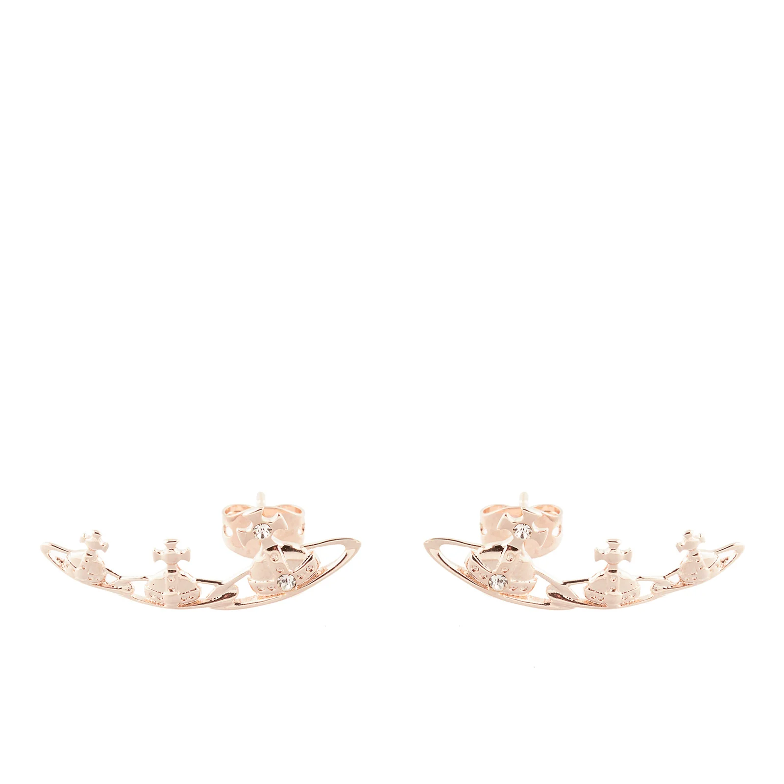 Vivienne Westwood Women's Candy Earrings - Gold Quartz Image 1
