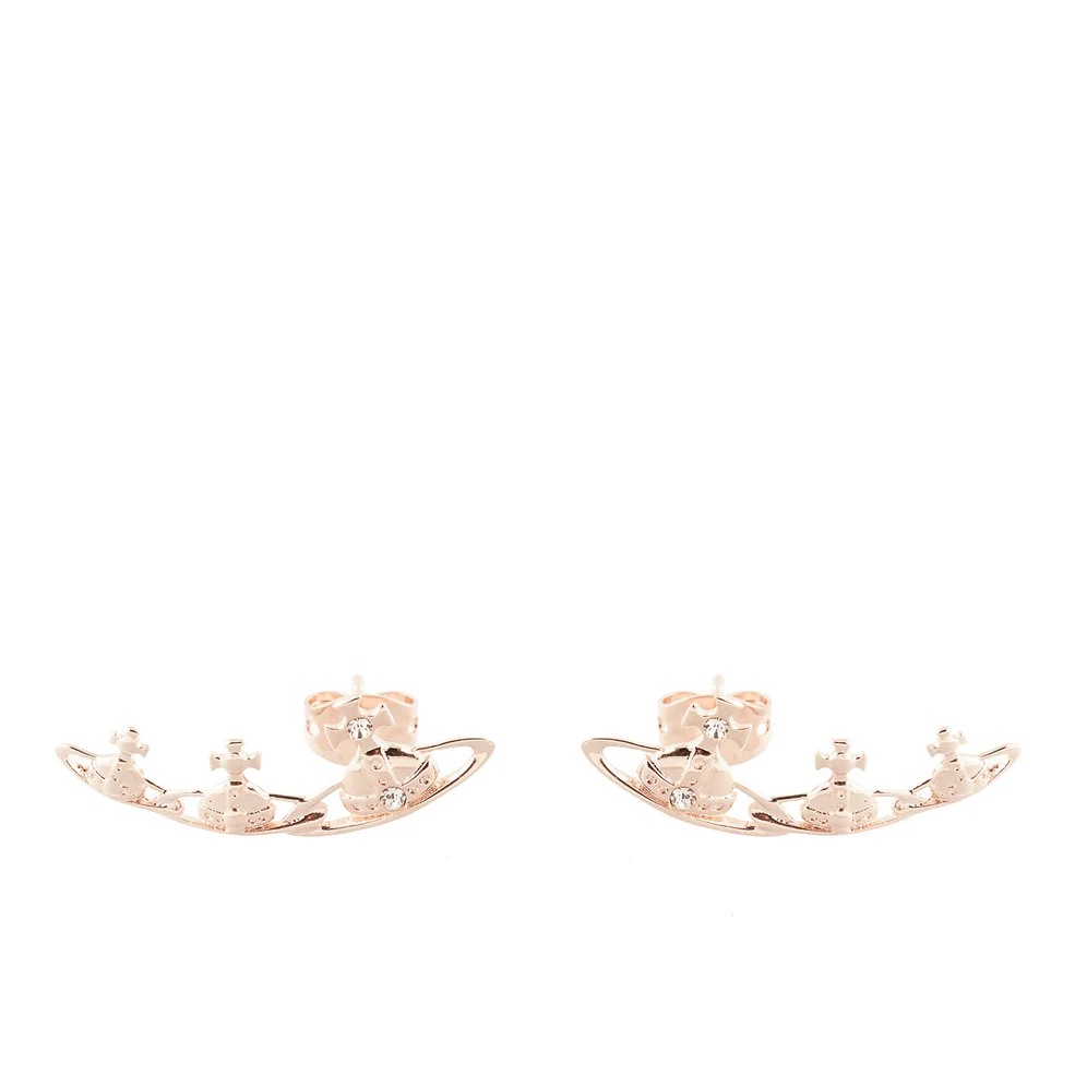 Vivienne Westwood Women's Candy Earrings - Gold Quartz Image 1