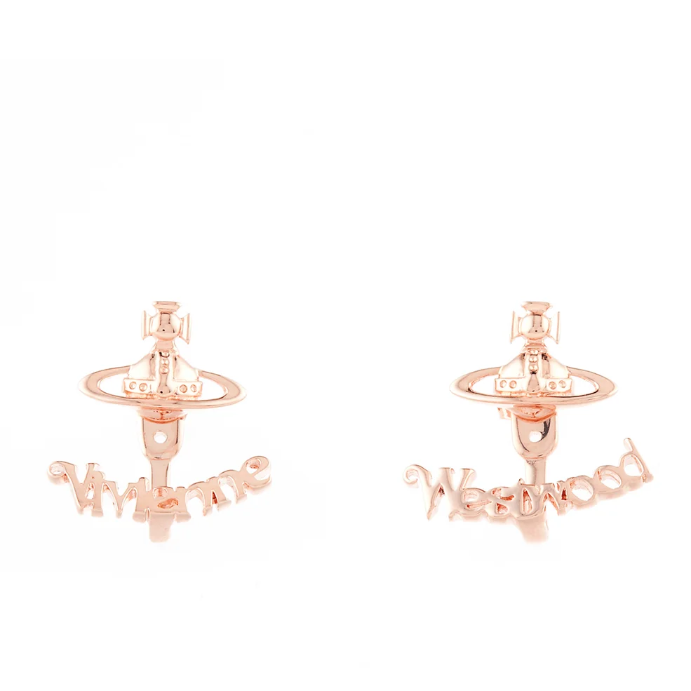 Vivienne Westwood Women's Toni Earrings - Pink Gold Image 1