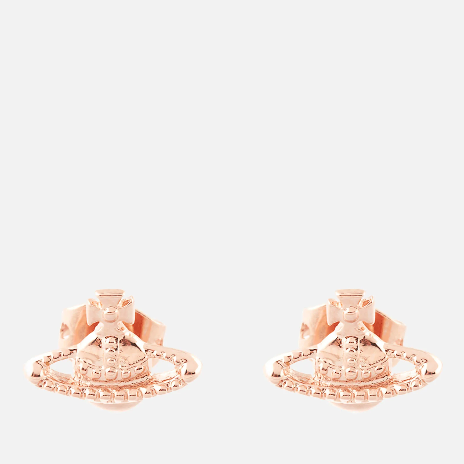 Vivienne Westwood Jewellery Women's Farah Earrings - Pink Gold Image 1