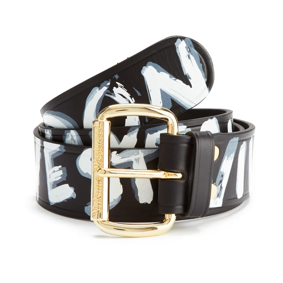 Vivienne Westwood Jewellery Camden Belt - Black/Gold Image 1